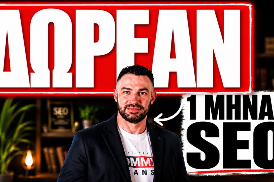 1 Μήνας SEO Δωρεάν! Με την αγορά τρίμηνου πακέτου SEO!